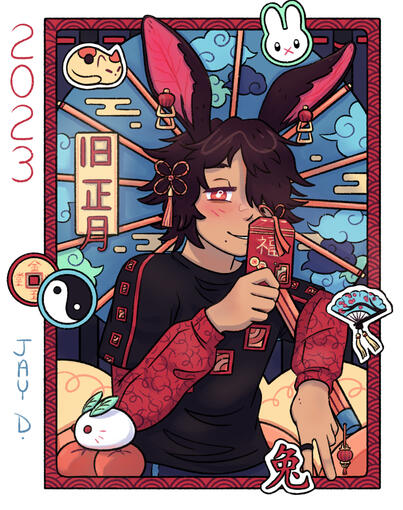 Year of the Rabbit (Color)